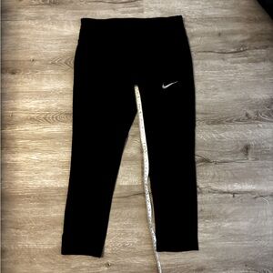 Nike Black Leggings, size 4, 21”